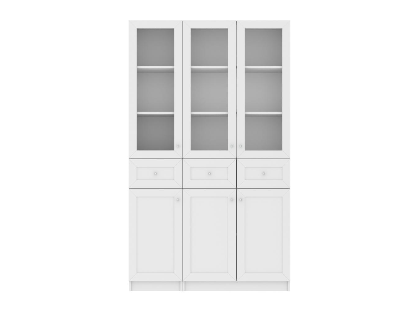 Книжный шкаф Билли 324 white ИКЕА (IKEA) изображение товара