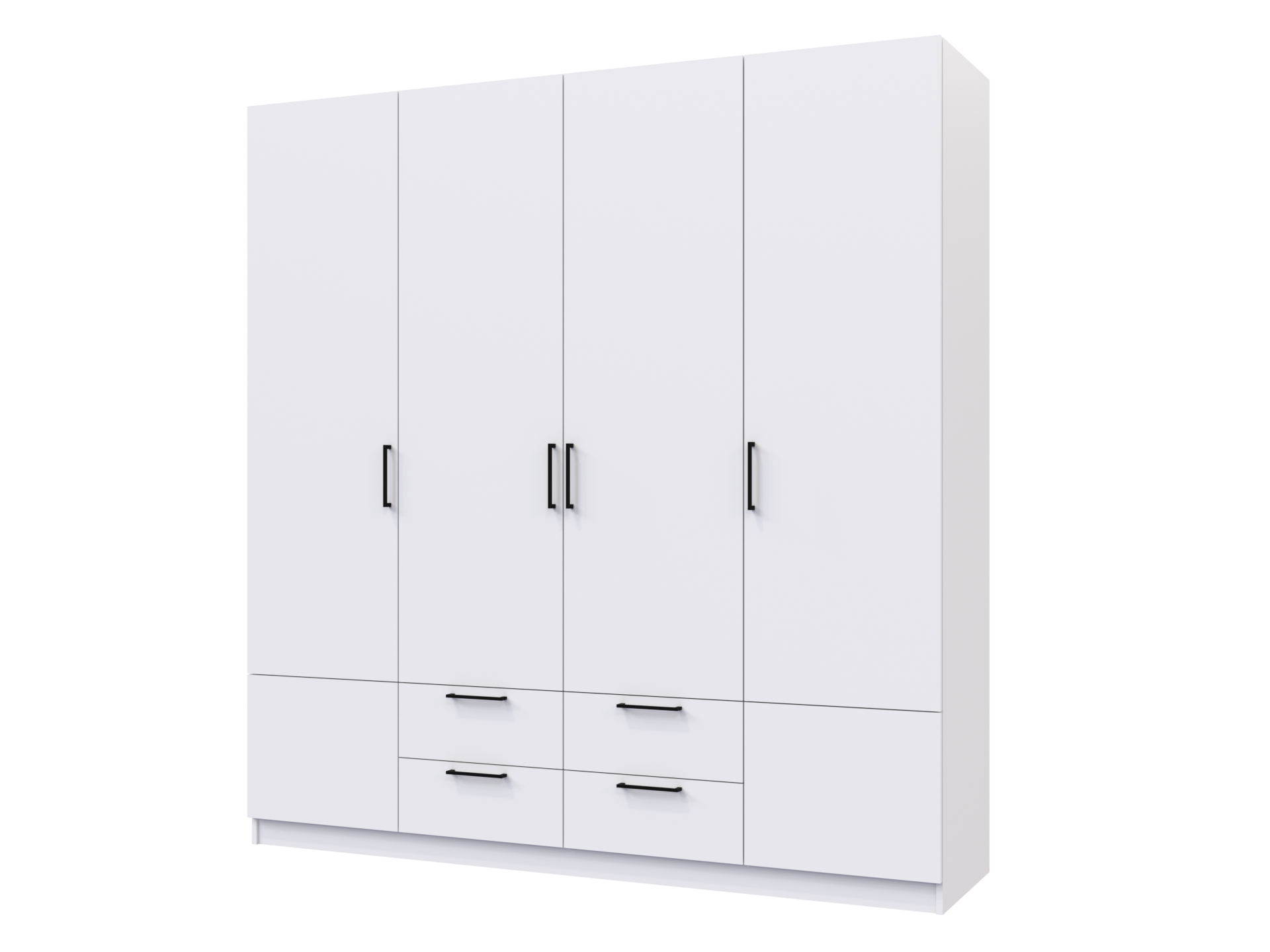 Распашной шкаф Пакс Рейнсвол 6 white ИКЕА (IKEA) изображение товара